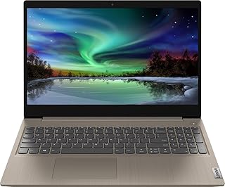 Ноутбук Lenovo Ideapad 3 2022 года, 15,6-дюймовый сенсорный HD-экран, процессор Intel Core i3-1115G4 11-го поколения, 8 ГБ оперативной памяти DDR4, SSD-накопитель PCIe NVMe 256 ГБ, HDMI, веб-камера, Wi-Fi 5, Bluetooth, Windows 11 Home, цвет «миндальный».