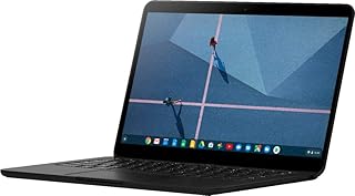 Google Pixelbook Go — легкий ноутбук Chromebook — до 12 часов автономной работы[1] — сенсорный экран — просто черный