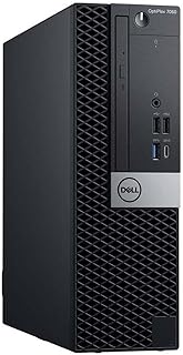 Настольный компьютер Dell Optiplex 7060 SFF | Процессор Intel i7-8700 8-го поколения (6 ядер) | 32 ГБ оперативной памяти DDR4 | SSD NVMe M.2 512 ГБ | Встроенный Wi-Fi и Bluetooth | Windows 11 Pro | Беспроводная клавиатура и мышь (восстановленные)