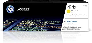 Желтый тонер-картридж HP 414X увеличенного ресурса | Совместим с принтерами HP Color LaserJet Enterprise M455dn, MFP M480f; HP Color LaserJet Pro M454 Series, MFP M479 Series | W2022X