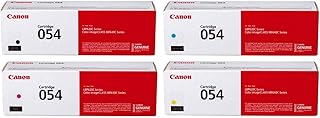 Оригинальный комплект из 4 цветных тонер-картриджей Canon 054 (CRG-054)
