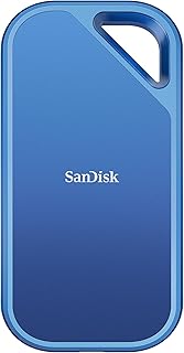 SanDisk 4TB Creator Pro Portable SSD - скорость до 2000 МБ/с, для ноутбуков и компьютеров, USB-C, USB 3.2 Gen 2x2, защита от воды и пыли IP65, 1 месяц подписки на Adobe Creative Cloud в комплекте - SDSSDE81C-4T00-G25