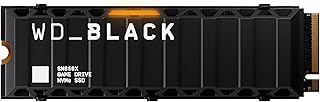 WD_BLACK 4TB SN850X NVMe внутренний игровой твердотельный накопитель с радиатором — совместим с PlayStation 5, Gen4 PCIe, M.2 2280, скорость до 7300 МБ/с — WDS400T2XHE