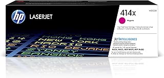 Картридж с тонером HP 414X пурпурного цвета повышенной емкости | Совместим с принтерами HP Color LaserJet Enterprise M455dn, MFP M480f; HP Color LaserJet Pro M454 Series, MFP M479 Series | W2023X
