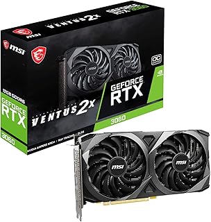 Видеокарта MSI Gaming GeForce RTX 3060 12GB 15 Gbps GDRR6 192-Bit HDMI/DP PCIe 4 Torx Twin Fan Ampere OC