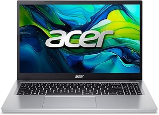Ноутбук Acer Aspire Go 15 с поддержкой искусственного интеллекта | 15,6-дюймовый Full HD (1920 x 1080) IPS-дисплей | Процессор Intel Core 3 N355 | Графика Intel | 8 ГБ DDR5 | 128 ГБ UFS | Wi-Fi 6 | Windows 11 Home в режиме S | AG15-32P-39R2