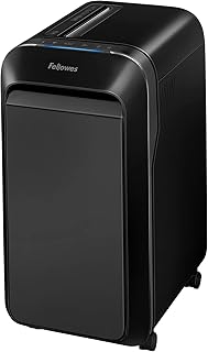 Измельчитель бумаги Fellowes Mfg Co. 5015401 Powershred LX220 с ручной нарезкой на 20 листов, черный.