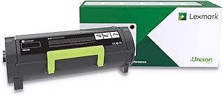 Черный картридж с тонером Lexmark 56F1U00 сверхвысокой емкости для программы возврата.