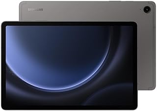 Планшет SAMSUNG Galaxy Tab S9 FE 5G (128 ГБ, 6 ГБ, WiFi + Cellular), полностью разблокированный, Android, 10,9 дюймов, Wi-Fi 6, стилус S Pen в комплект не входит, SM-X518U (серый) (восстановленный).