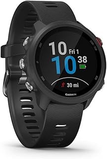 Garmin 010-02120-20 Forerunner 245 Music, GPS-смарт-часы для бега с функцией воспроизведения музыки и расширенными динамическими функциями, черные