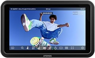 Полевой монитор Atomos Shinobi GO HDMI 4K с сенсорным HDR-экраном, длительным временем автономной работы и легким корпусом.