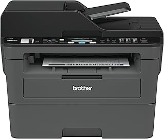 Монохромный лазерный принтер Brother MFCL2710DW, беспроводная сеть, двусторонняя печать, включает 4-месячную пробную подписку на Refresh и поддержку Amazon Dash Replenishment.