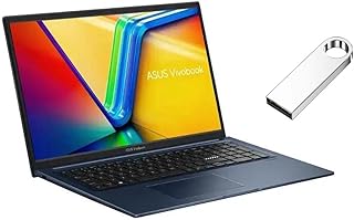 Ноутбук ASUS Vivobook 17" FHD | Intel Core i3-1215U (превосходит AMD Ryzen 5 7520U) | Графика Intel UHD | Камера | Синий | 16 ГБ ОЗУ | SSD 512 ГБ | Windows 11 Home | В комплекте с USB-накопителем 64 ГБ