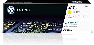 Желтый тонер-картридж HP 410X повышенной емкости | Совместим с принтерами HP Color LaserJet Pro M452 Series, HP Color LaserJet Pro MFP M377, M477 Series | CF412X