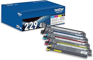 Оригинальные картриджи Brother TN2294PK стандартной емкости, 4 штуки в упаковке: черный, голубой, пурпурный, желтый.