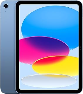 Apple iPad 11 дюймов: чип A16, 11-дюймовая модель, дисплей Liquid Retina, 128 ГБ, Wi-Fi 6, фронтальная/задняя камера 12 Мп, Touch ID, время автономной работы в течение всего дня — синий