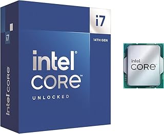 Новый игровой настольный процессор Intel® Core™ i7-14700K с 20 ядрами (8 P-ядер + 12 E-ядер) и интегрированной графикой — разблокированный.