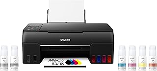 Многофункциональный беспроводной фотопринтер Canon PIXMA G620 MegaTank [печать, копирование, сканирование], черный, совместим с Alexa.
