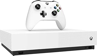 Microsoft - Игровая консоль Xbox One S 1 ТБ All-Digital Edition с беспроводным контроллером Xbox One (восстановленная).