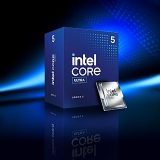 Процессор Intel® Core™ Ultra 5 Desktop Processor 235, 14 ядер (6 P-ядер + 8 E-ядер) с частотой до 5,0 ГГц.