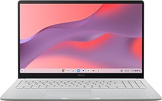 Ноутбук ASUS Chromebook CX15, 15,6-дюймовый FHD-дисплей с антибликовым покрытием, процессор Intel Celeron N4500, 128 ГБ памяти, 8 ГБ ОЗУ, ChromeOS, цвет Pure Grey, CX1505CKA-AS88F-PG