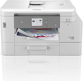Brother MFC-J4535DW INKvestment - Tank All-in-One — цветной струйный принтер с NFC, двусторонней и беспроводной печатью, а также с запасом чернил до 1 года в комплекте, белый.