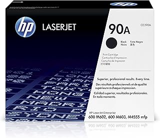 Черный тонер-картридж HP 90A | Совместим с принтерами HP LaserJet Enterprise 600 M602, M603 Series, HP LaserJet Enterprise M4555 MFP Series | CE390A