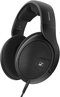 Наушники Sennheiser HD 560 S, полноразмерные, для аудиофилов — нейтральная частотная характеристика, технология E.A.R. для широкого звукового поля, открытые амбушюры, съемный кабель, (черные) (HD 560S)