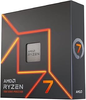 Процессор AMD Ryzen 7 7700X, 8-ядерный, 16-поточный, разблокированный, для настольных компьютеров.