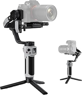 ZHIYUN CINEPEER Weebill 3E, 3-осевой легкий гироскопический стабилизатор для зеркальных и беззеркальных камер Canon/Sony/Panasonic/Nikon, грузоподъемность 3 кг, возможность вертикальной съемки, управление затвором по Bluetooth.