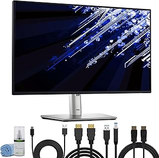 Монитор Dell P2425H 24" 1920x1080 100 Гц FHD | 16:9 LED Comfortview Plus | Регулируемая по высоте IPS-матрица с HDMI, DisplayPort + кабелем USB-C + комплект для чистки