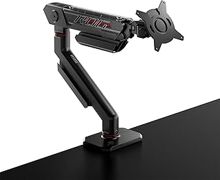 Кронштейн для монитора ASUS ROG Ergo (AAS01) — крепление для монитора с системой организации кабелей, эргономичный, поворотный, с регулировкой высоты, обеспечивает аккуратное рабочее место, подходит для мониторов до 99 см*, весит 10,5 кг*, VESA 100x100, механическая пружина.