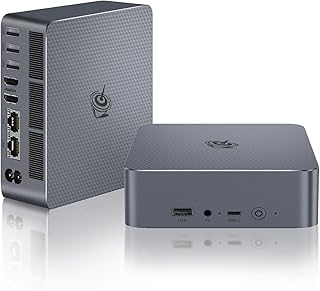 Мини-ПК Beelink EQI12, процессор Intel Core i3-1220P 12-го поколения (10 ядер/12 потоков, до 4,4 ГГц), 16 ГБ оперативной памяти DDR4, SSD-накопитель M.2 2280 PCIe 4.0x4 на 500 ГБ, двухэкранный дисплей 4K, Wi-Fi 6, Bluetooth 5.2, USB 3.0, два гигабитных порта LAN.
