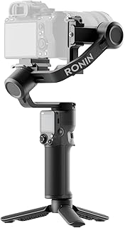 DJI RS 3 Mini, 3-осевой стабилизатор для камер Canon/Sony/Panasonic/Nikon/Fujifilm, протестированная полезная нагрузка 2 кг (4,4 фунта), стабилизатор для камер, подвес для камер с возможностью вертикальной съемки.