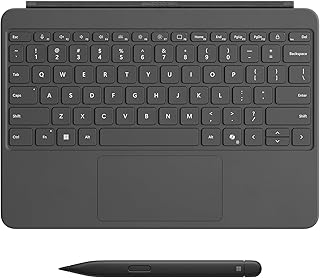 Комплект Microsoft Surface Pro Keyboard and Slim Pen 2 для устройства Surface Pro 12", материал Alcantara, цвет Slate