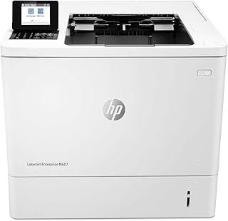 Монохромный принтер HP LaserJet Enterprise M607n со встроенным Ethernet (K0Q14A), серый.