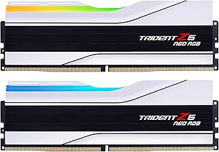 Оперативная память G.SKILL Trident Z5 Neo RGB Series (AMD Expo) DDR5 64 ГБ (2x32 ГБ) 6000 МТ/с CL30-36-36-96 1,40 В для настольных компьютеров, UDIMM - матовый белый (F5-6000J3036G32GX2-TZ5NRW)