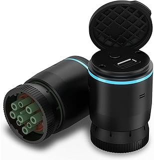Garmin eLog, электронное устройство регистрации данных (ELD), не требует абонентской платы, соответствует требованиям FMCSA, поддерживает 9-контактный диагностический порт J1939 и 6-контактный порт J1708 (010-01876-00)