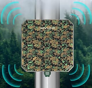 WAVLINK AX3000 Уличный WiFi-расширитель 6, двухдиапазонный WiFi-ретранслятор/беспроводная точка доступа/маршрутизатор дальнего действия с PoE/передачей сигнала «точка-точка» на 3 км, водонепроницаемость IP67, поддерживает до 256 устройств для кемпинга и фермы.