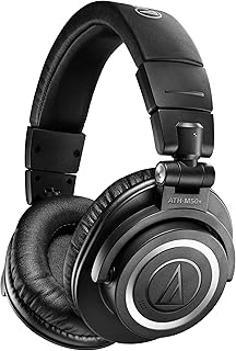 Беспроводные накладные наушники Audio-Technica ATH-M50xBT2, черные.