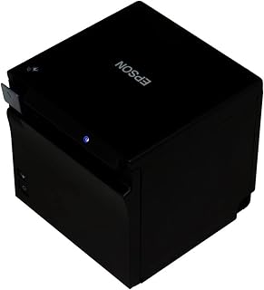 Термопринтер чеков Epson TM-M30II с беспроводным адаптером (требуется Bluetooth и Ethernet) - технология термопечати, скорость печати 250 мм/сек, разрешение 203 dpi, автоматическая резка, монохромный режим.