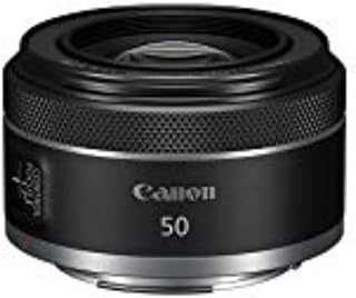 Объектив Canon RF50mm F1.8 STM, объектив с фиксированным фокусным расстоянием, совместимый с беззеркальными камерами серии EOS R, черный.
