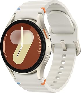 Смарт-часы Samsung Galaxy Watch 7 40 мм с Bluetooth, искусственным интеллектом, функцией измерения уровня энергии, советами по здоровому образу жизни, отслеживанием сердечного ритма, мониторингом сна и фитнес-трекером, 2024 год, кремовый цвет [версия для США, гарантия производителя 1 год]