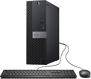 Настольный компьютер Dell Optiplex 7050 SFF, процессор Intel i7-7700, 4 ядра, 3,60 ГГц, 32 ГБ DDR4, SSD 1 ТБ, Wi-Fi, Bluetooth, HDMI, поддержка двух мониторов, Windows 10 Pro. Отличное состояние (восстановленный).