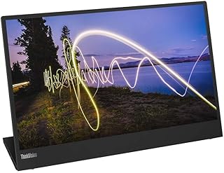 Мобильный монитор Lenovo ThinkVision M15 15 дюймов, Full HD, черный.