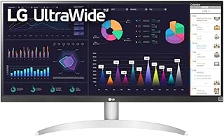 Компьютерный монитор LG UltraWide FHD 29 дюймов 29WQ600-W, IPS с поддержкой HDR 10, AMD FreeSync и USB Type-C, белый/серебристый