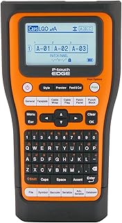 Промышленный ручной принтер этикеток Brother PT-E510VP P-Touch Edge с двойным автоматическим резаком и разъемом USB-C (этикетки шириной до 24 мм).