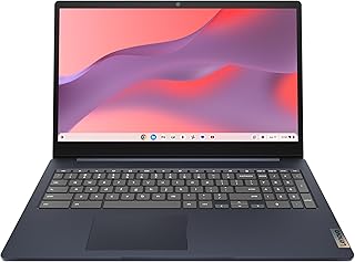 Lenovo IdeaPad 3i Chromebook, 15,6-дюймовый FHD-дисплей, Intel Celeron N4500, 8 ГБ ОЗУ, 64 ГБ eMMC, камера 1920x1080 пикселей, 720p, Chrome OS, цвет Abyss Blue