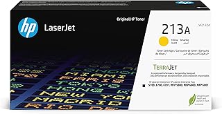 Оригинальный желтый тонер-картридж HP 213A для принтеров LaserJet, модель W2132A. Совместим с принтерами HP LaserJet Enterprise 5700, 5800, 6700, 6701, 6800, 6801.