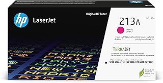 Оригинальный пурпурный тонер-картридж HP 213A для принтеров LaserJet, модель W2133A. Совместим с принтерами HP LaserJet Enterprise 5700, 5800, 6700, 6701, 6800, 6801.